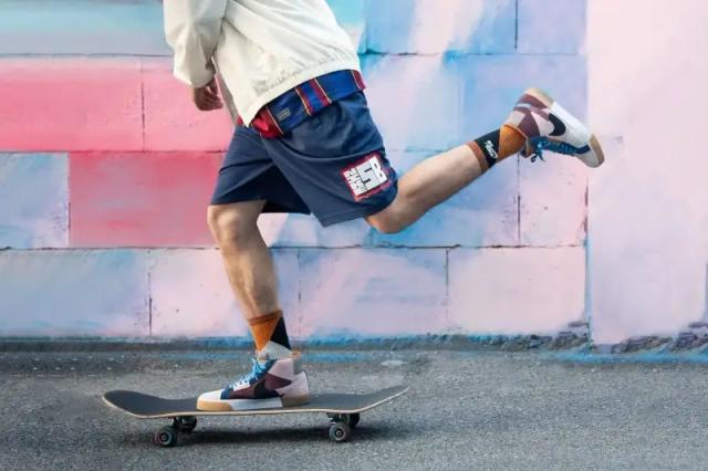 Skateboarding